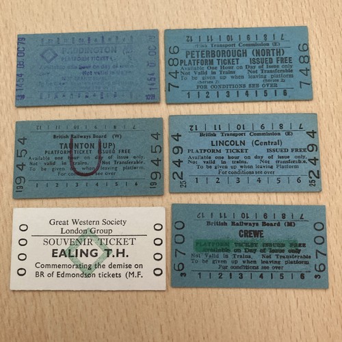 Platform tickets - platform.,