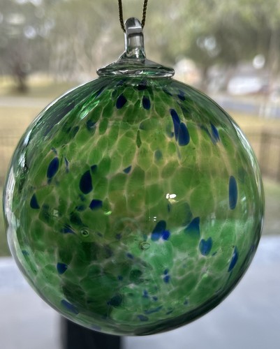 Hand blown art - hand, glass