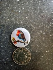 Handmade Badge ROBIN See