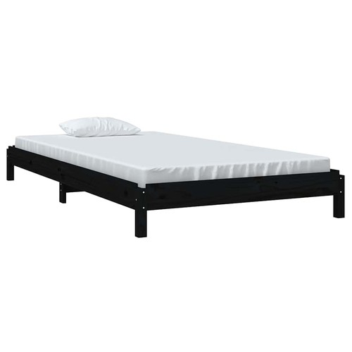 Solid wood pine stack bed - pine,