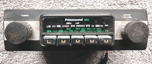 Classic car van - van, prinzsound