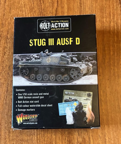 Bolt action stug iii ausf - iii, d