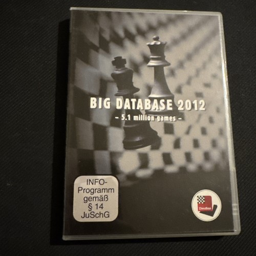 Chessbase big database 2012 - database,