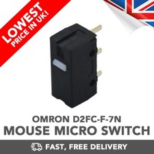 OMRON Mouse Micro Switch D2FC-F-7N Button (D2FC-E-7N D2FC) - UK