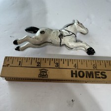 vintage cast iron horse drawn