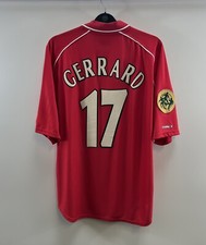 Liverpool Gerrard 17 UEFA Cup