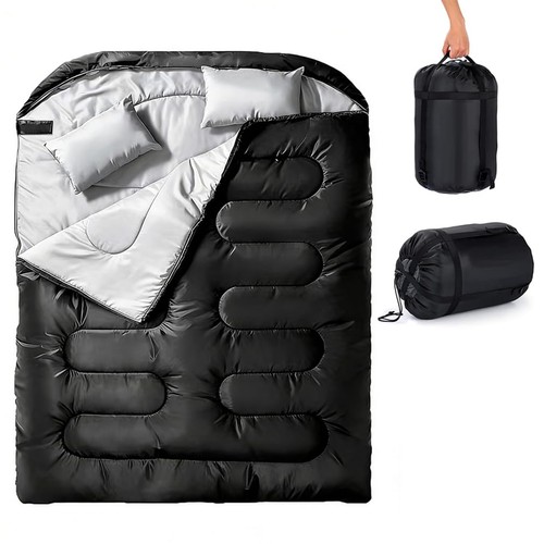 Double sleeping bag extra - double,