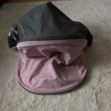 Silver Cross Pop Seat hood  pink With flowers  hood only 