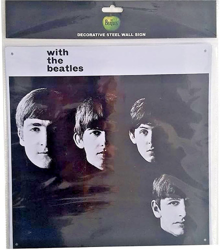 The beatles metal wall poster - metal,