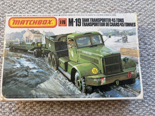 Matchbox 174 m19 - matchbox, tank