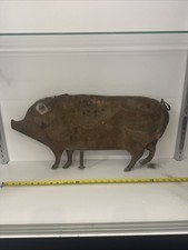 ANTIQUE~COPPER PIG