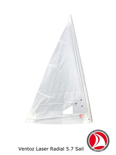 Ventoz laser radial sail - laser, 5.7