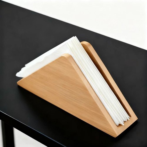 1pc wooden tissue holder - 1pc,
