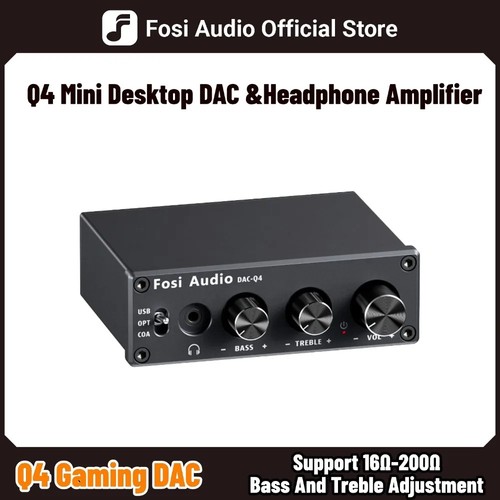 Fosi mini usb dac headphone - dac,