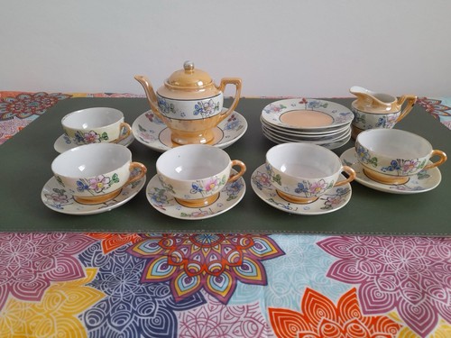 Vintage japanese tea set - japanese,