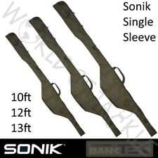 Sonik Bank-Tek Single Rod Sleeve 10ft, 12ft or 13ft Carp Fishing Padded Rod Bag