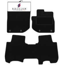 Fits Honda Jazz 2008-2014 Fully Tailored Carpet Car Floor Mats Black 3pc