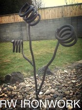 WROUGHT IRON GARDEN ART (metal