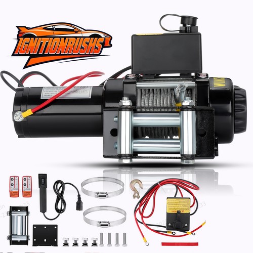 Electric winch 3000lbs 12v - electric,