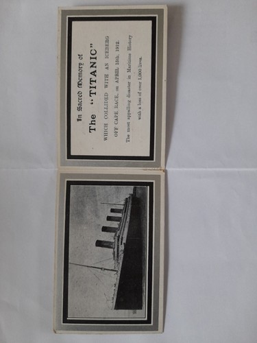 Very rare titanic memorial - titanic,