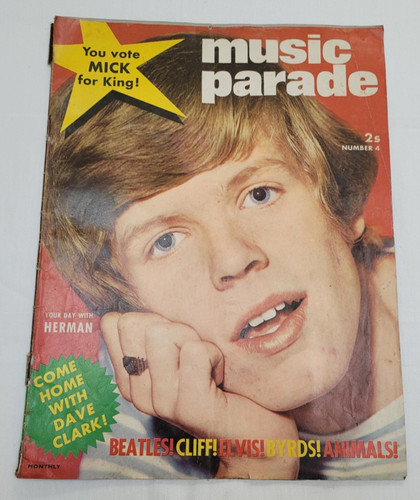 Vintage music parade magazine - music,
