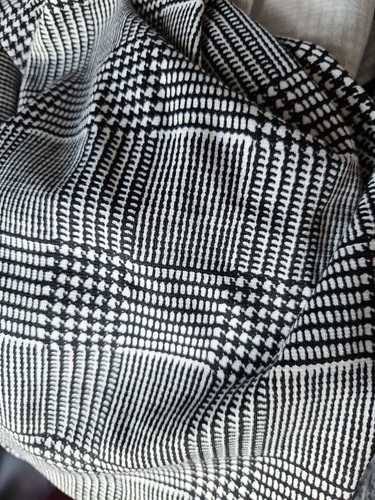 Black white houndstooth - 3m, &