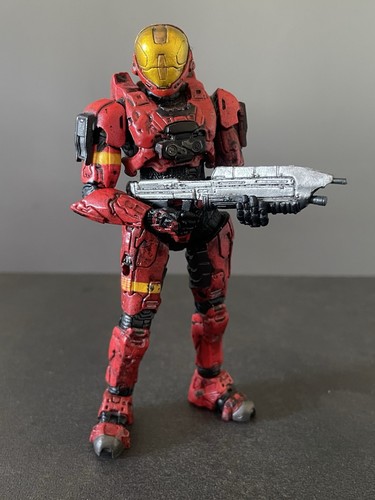 Halo red eva spartan - 3,
