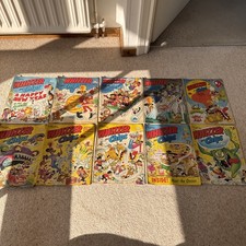 Whizzer & Chips Comics 10 Issues Dec 88- Feb 1989 Bundle  Vintage IPC Magazines