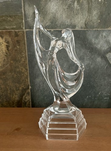 Crystal ballerina figurine - crystal,