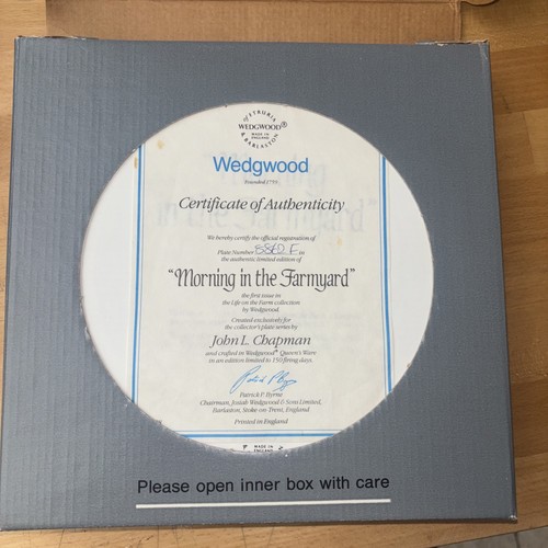 Boxed wedgewood 1988 - boxed,