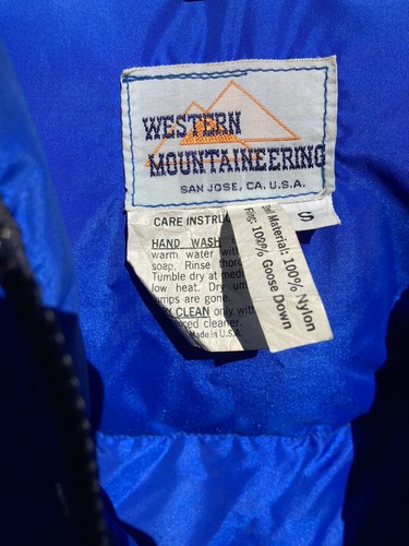Western mountaineering down - western,