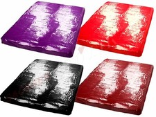 Lacquer PVC Bed Sheet Bed