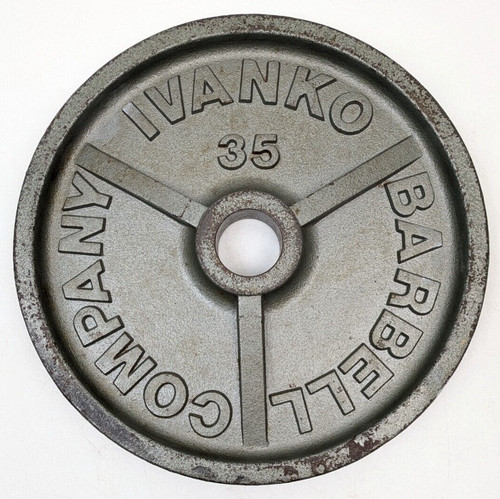 Ivanko deep dish 35lb olympic - 35lb,