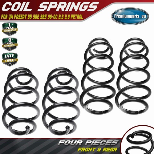 Coil springs front - 4x, rear