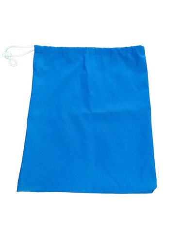 Large blue folded sail bag - large,