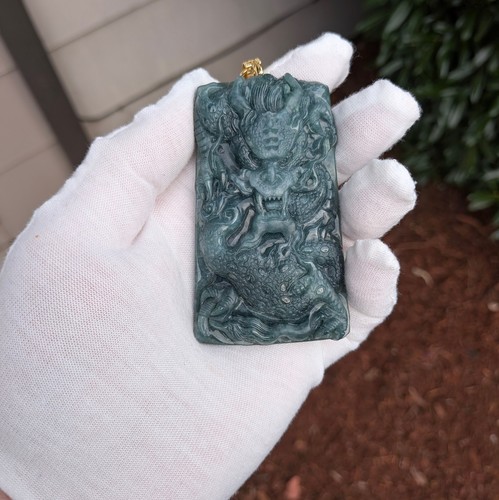 Hand carved dark green - hand,
