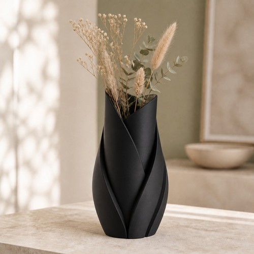 Modern sculptural leaf - sculptural,