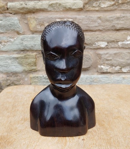 African carved hardwood - hardwood, ebony