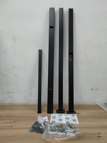 Metal handrail railing - metal,