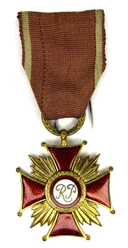 Poland gold cross merit - gold, of
