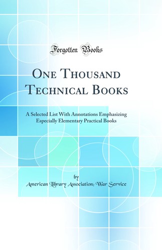 One thousand technical books - one,