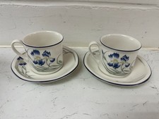 2x Royal Doulton Minerva Tea
