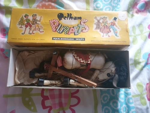 Vintage pelham puppet horse - pelham,