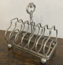 Vintage Silver Plated Toast