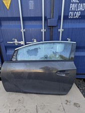 VAUXHALL ASTRA J GTC SRI PASSENGER SIDE FRONT DOOR SILVER CODE Z190