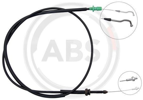 Accelerator cable for rhd - accelerator, vw