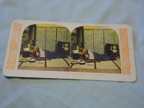 Antique colour stereoscope