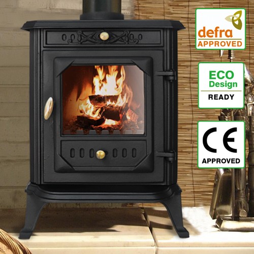7kw multifuel stove cast iron - multifuel,