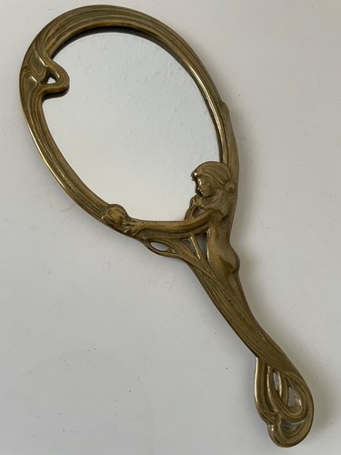 Art nouveau style brass - style, hand