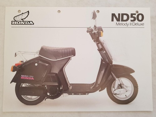 Honda nd50 melody deluxe - ii,